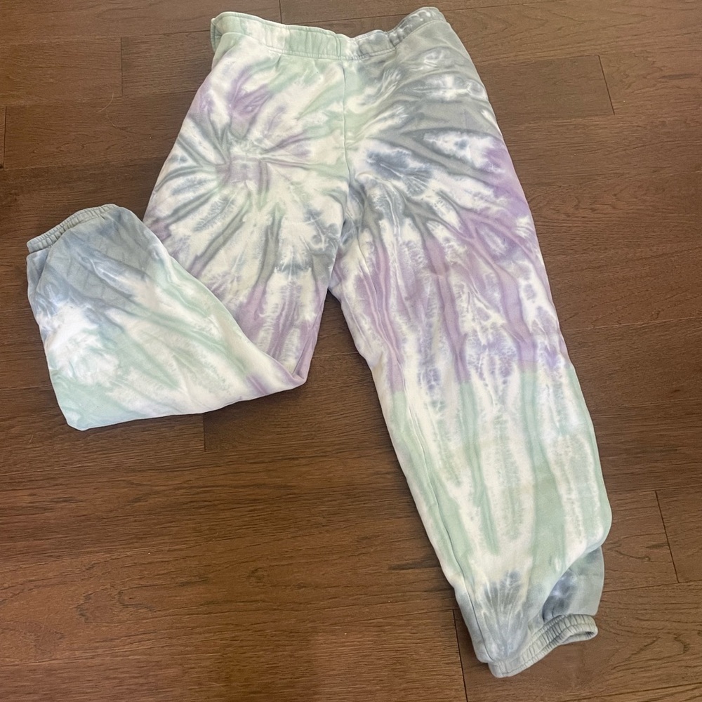 TNA Cozy AF Tie Dye Sweatpants